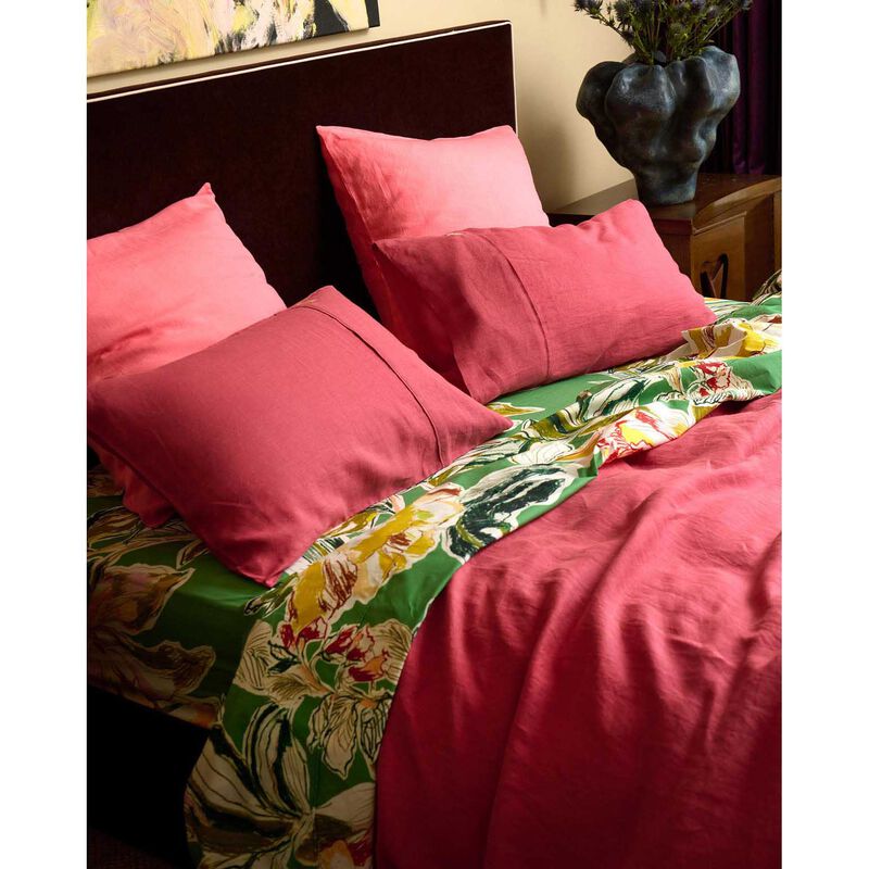Kip&Co Baroque Rose Linen Pillowcases 2P Std Set image number 3